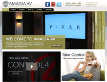 Tablet Screenshot of amagiaav.com